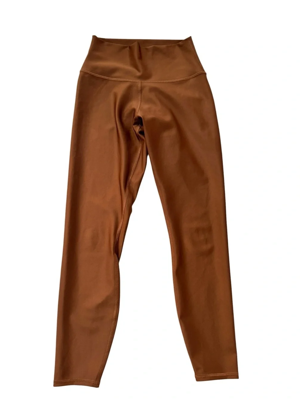 NEW ALO 7/8 High-Waist Airlift Legging Brown Color Size S